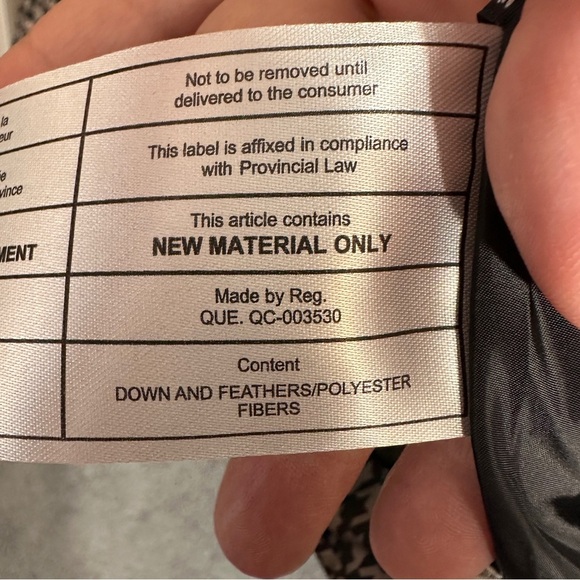 NEW Arctic Expedition houndstooth parka winter coat, size 1X, Hydradown, warm - Picture 15 of 16